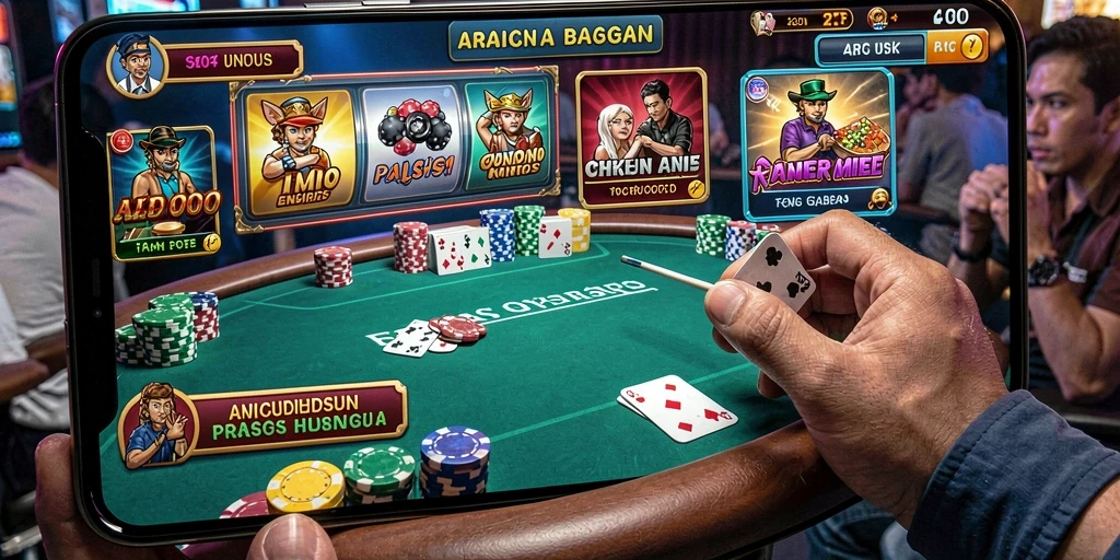 Antarmuka aplikasi 66KBET yang intuitif dan menarik.