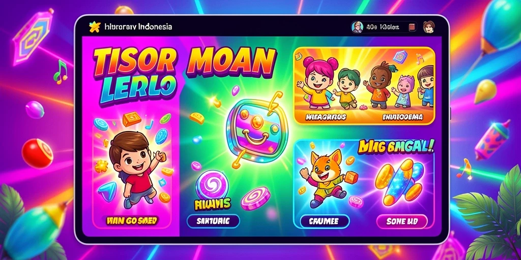 Tampilan utama 68IDN yang menawan.