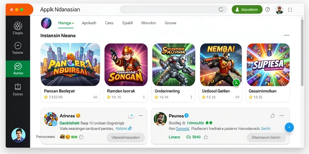 Tampilan awal game 73K yang menarik dan penuh warna.