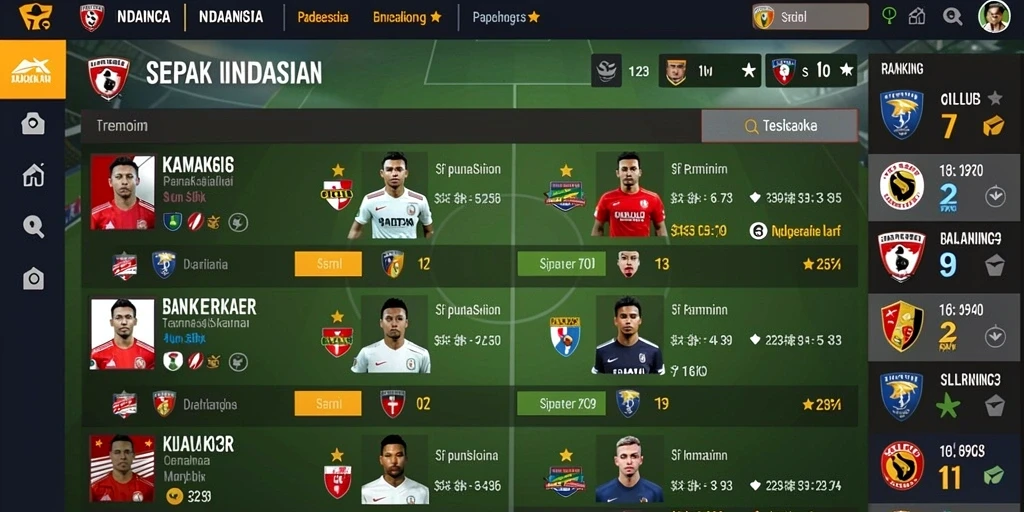 Tampilan menu utama ANGKABET yang menarik.