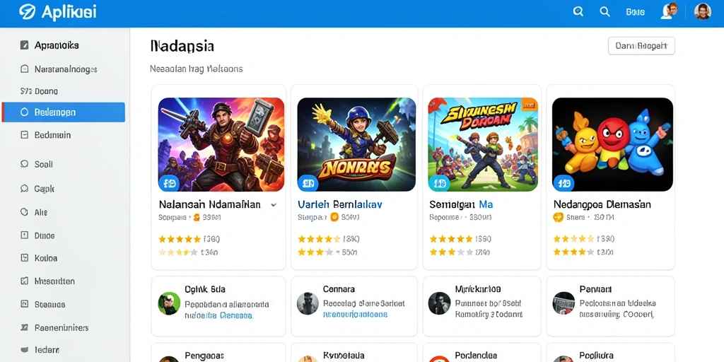 Tampilan awal MEGAHOKI yang menarik perhatian.