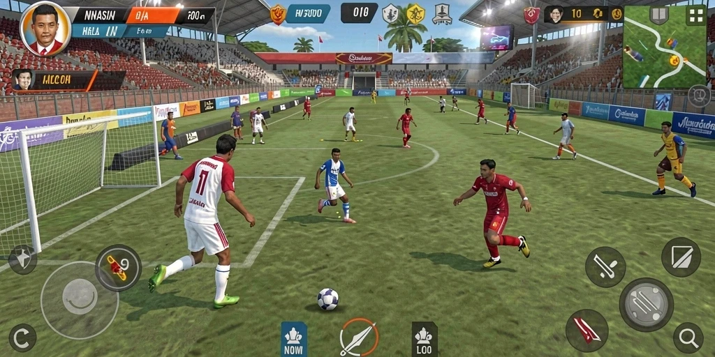 Tampilkan antarmuka utama game MVP789 yang menarik.