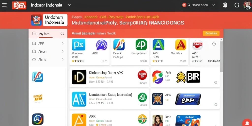 Tampilan antarmuka yang menarik dan modern.