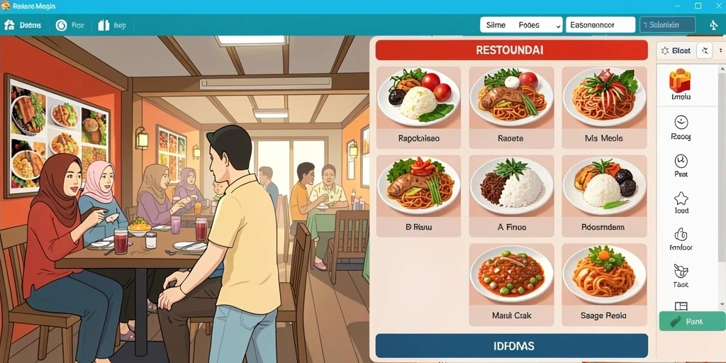 Tampilan antarmuka yang intuitif dan mudah digunakan.