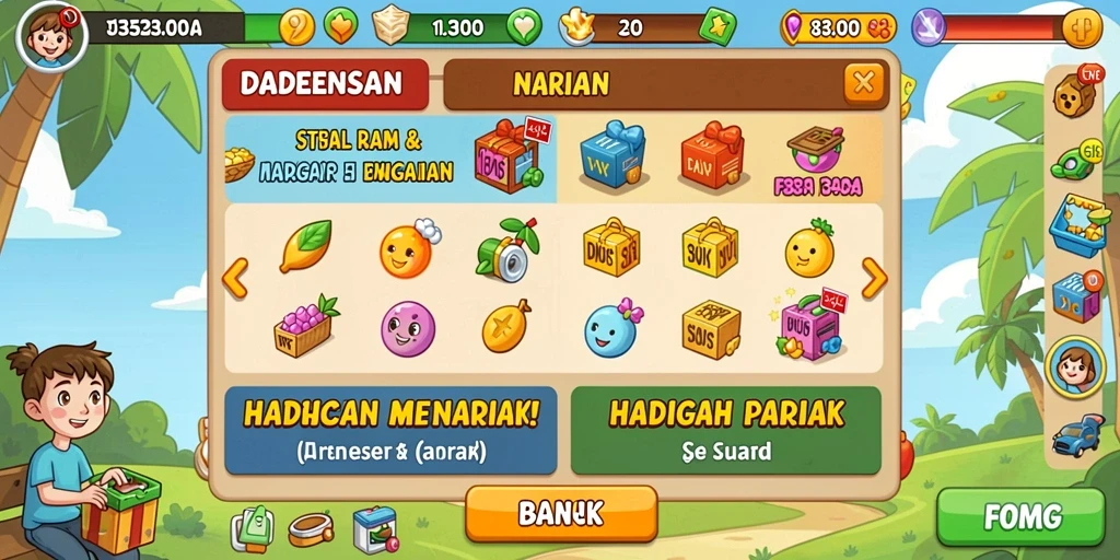 Tampilan antarmuka yang menarik dan mudah dinavigasi.