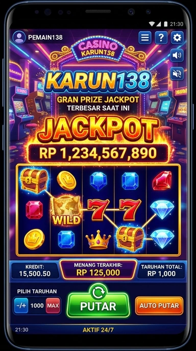 Pratinjau antarmuka karun138 — aplikasi APK resmi Android v1.2.7